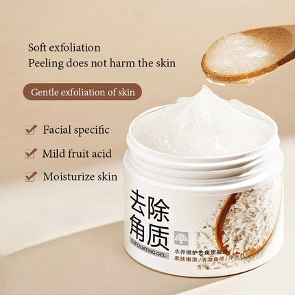 BIOAQUA White Rice Face Exfoliating Gel Moisturizing Nourishing skincare Facial Scrub Face Cream Facial Exfoliants Skin Care-KarWorkwear