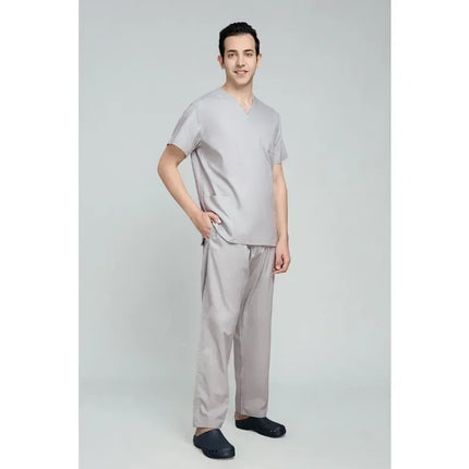 High Quality Scrubs Medical Uniforms Women Nurse Uniform Thin Breathable Medical Scrub Tops Elastic Scrubs Pants Doctor Workwear-KarWorkwear
