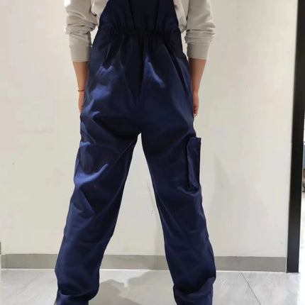 Work Overall Uniform Men Women Work Coverall Car Repairman Jumpsuit Workshop Mechanic Work Clothes Fly pockets Warehouse Rompers