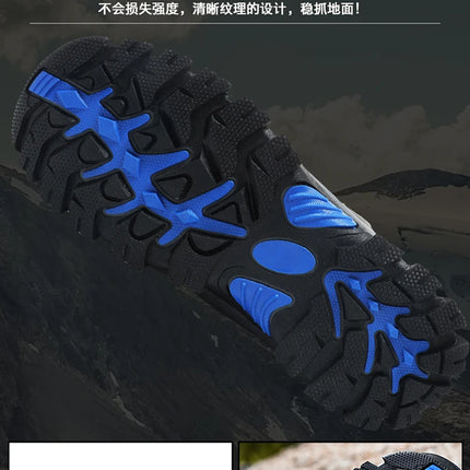 Trendy Classic Men Ankle Boots Wear Resisting Hiking Shoes Cow Suede Men Boot Comfortable Walking Sneaker For Man Tactical Shoes