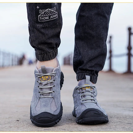 Welding Safety Boots For Men Anti-smashing Construction Work Shoes Puncture Proof Indestructible Composite Toe Safety Work Boots-KarWorkwear