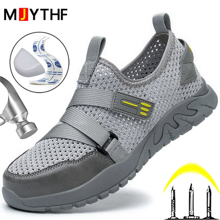 Breathable Indestructible Shoes Insulation 6KV Work Sneakers Summer Anti-puncture Safety Shoes Men Construction Footwear 2023-KarWorkwear