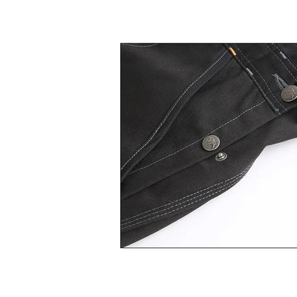 Welding Suit Working Bib Overalls Protective Work Dungarees Men Workwear Tooling Uniform Mechanic Multi-pocket Cargo Pants S-5xl-KarWorkwear