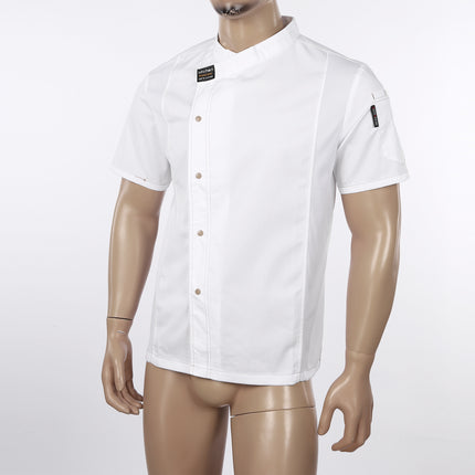 Men Women Kitchen Work Uniform Adult Unisex Chef Jacket Coat Cook Hotel Restaurant Canteen Cake Shop Cafe Shirt Staff Costume-KarWorkwear