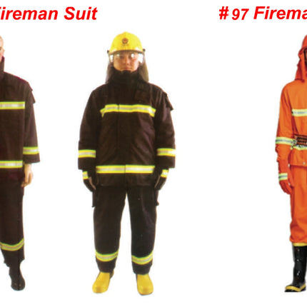 Professional firefighter uniform fire resistant suits fireproof racing suit Fireman Garments-KarWorkwear