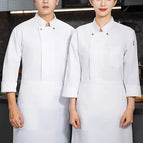 white jacket apron / 4XL