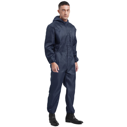 Mens Work Overalls Uniform Mechanics Workwear Lightweight Jumpsuits Long Sleeve Welding Suit Car Repair Workshop Coverall