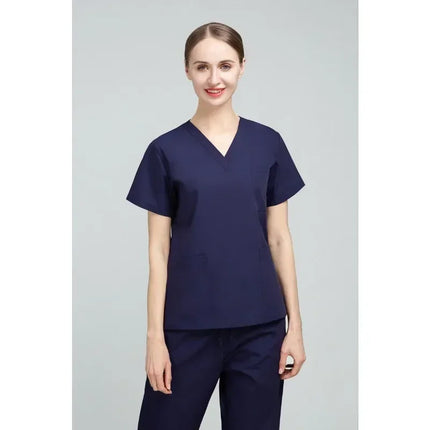 High Quality Scrubs Medical Uniforms Women Nurse Uniform Thin Breathable Medical Scrub Tops Elastic Scrubs Pants Doctor Workwear-KarWorkwear