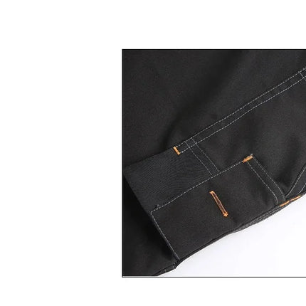 Welding Suit Working Bib Overalls Protective Work Dungarees Men Workwear Tooling Uniform Mechanic Multi-pocket Cargo Pants S-5xl-KarWorkwear