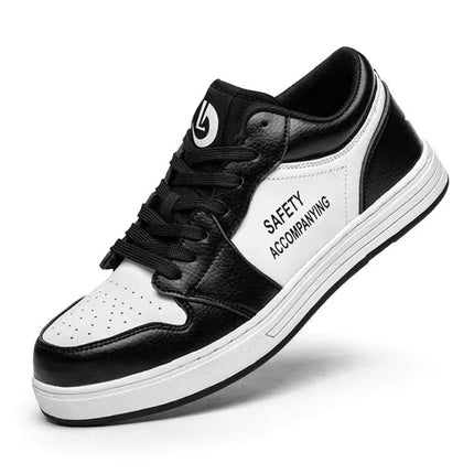 Unisex High-quality Work Shoes Men Non-slip Safety Shoes Anti-smash Anti-puncture Indestructible Shoes Women's Work Sneakers 46-KarWorkwear