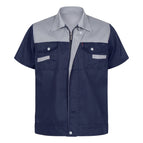 Navy Blue Grey A / 4XL