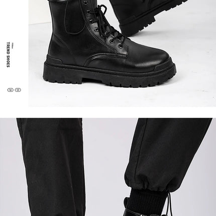 Military Men's Boots to Work Outdoor Shoes for Man Free Shipping Sneakers Winter Men's Chelsea Boot Safti Shose Mens Work Safety