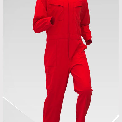 Autumn Worker One-piece Jumpsuit Overall Long Sleeve Factory Workshop Mechanical Auto Repairmen Painter Working Uniform Coverall