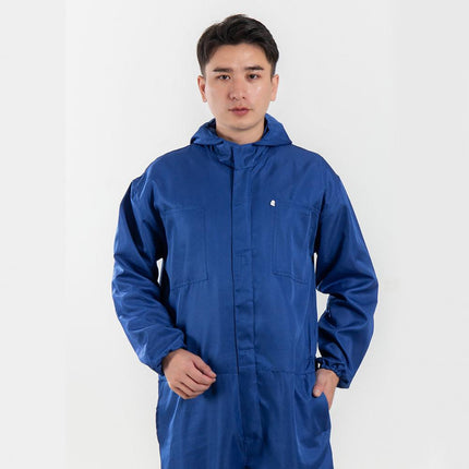 Work Jumpsuit Waterproof Breathable Sweat-absorbing Elastic Cuff Multiple-Pockets Anti-static Men Coveralls Work Uniform For Men-KarWorkwear