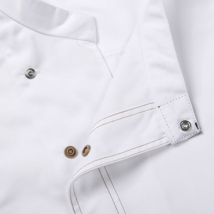 Men Women Kitchen Work Uniform Adult Unisex Chef Jacket Coat Cook Hotel Restaurant Canteen Cake Shop Cafe Shirt Staff Costume-KarWorkwear