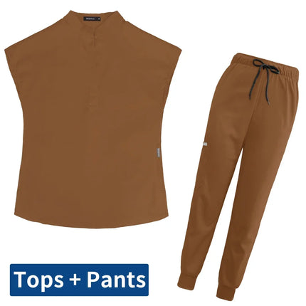 High Quality Scrub Uniform Jogging Pant Pet Grooming Doctor Work Clothes Health Care Medical School Accessories Nursing Workwear-KarWorkwear