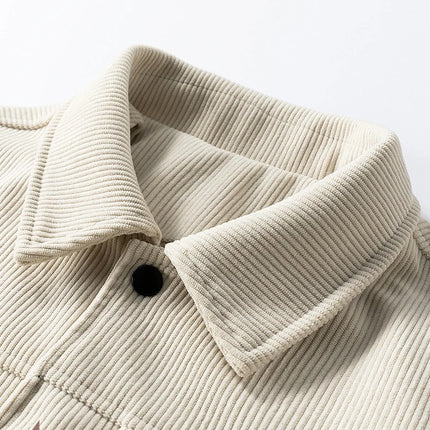 Corduroy Jacket for Men Winter Fashion Versatile Casual American Workwear Jacket Youthful Stylish Men's Clothing