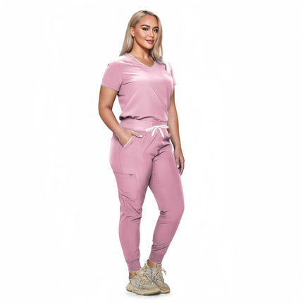 Hospital Nurse Uniforms Comfortable Medical  Jogger Stylish Scrub Suits New Design Hospital Women Nurse Tops and Pants Scrub Set
