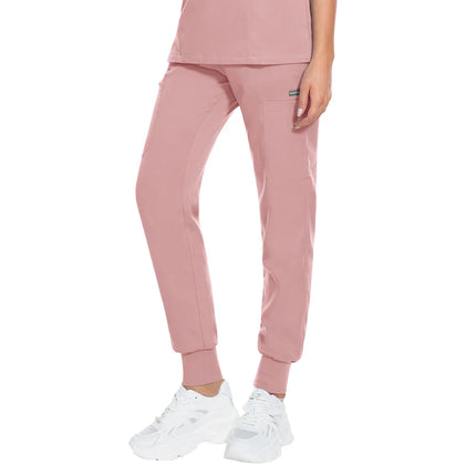 Unisex Jogger Pants Dentist Pants Solid Color Beauty Salon Nursing Men Jogging Pants Spa Uniform Pants Pet Medical Doctor Scrub-KarWorkwear