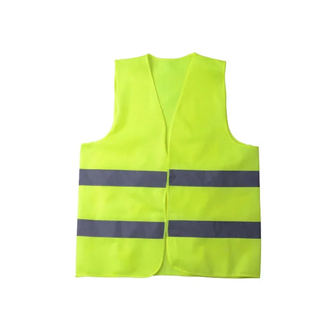 High Visibility Reflective Clothing for Safety Unisex Protective Traffic Vest Yellow Outdoor For Running Cycling Sports Vest