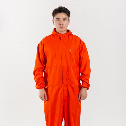 Work Jumpsuit Waterproof Breathable Sweat-absorbing Elastic Cuff Multiple-Pockets Anti-static Men Coveralls Work Uniform For Men-KarWorkwear