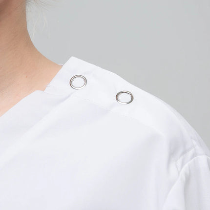 Unisex Scrub Tops V-neck Surgical Uniform Long Sleeved Surgery Clothes Overalls Pet Grooming Nursing Uniform Dentistry Work Coat-KarWorkwear