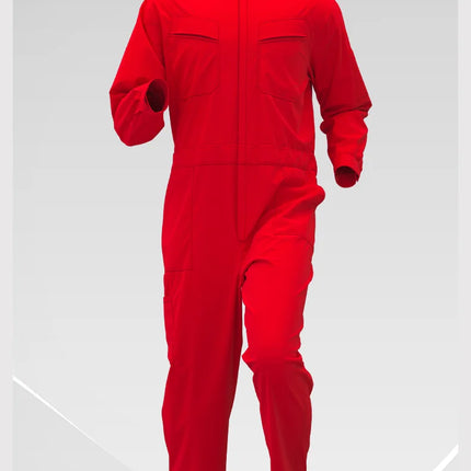 Autumn Worker One-piece Jumpsuit Overall Long Sleeve Factory Workshop Mechanical Auto Repairmen Painter Working Uniform Coverall