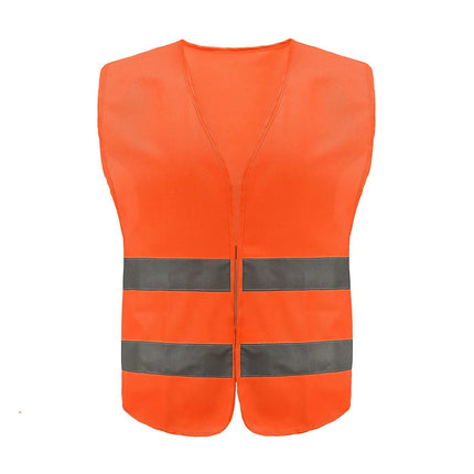 Car Reflective Strip Vest Reflective Strip Vest Car Emergency Reflective Vest Fluorescent Green Orange Safety Suit Strip Vest