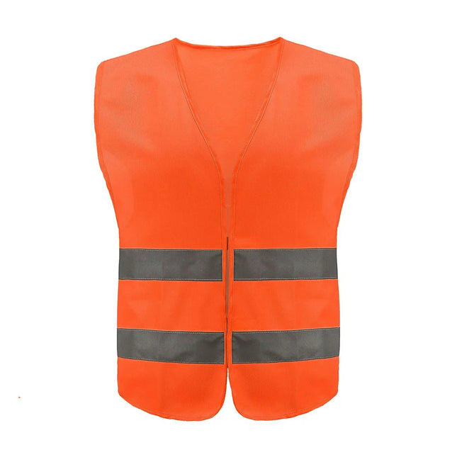 Car Reflective Strip Vest Reflective Strip Vest Car Emergency Reflective Vest Fluorescent Green Orange Safety Suit Strip Vest
