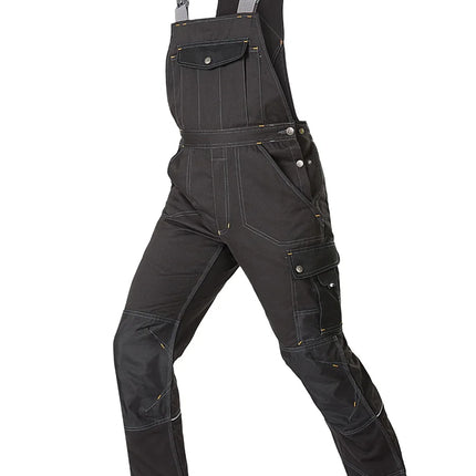 Welding Suit Working Bib Overalls Protective Work Dungarees Men Workwear Tooling Uniform Mechanic Multi-pocket Cargo Pants S-5xl-KarWorkwear