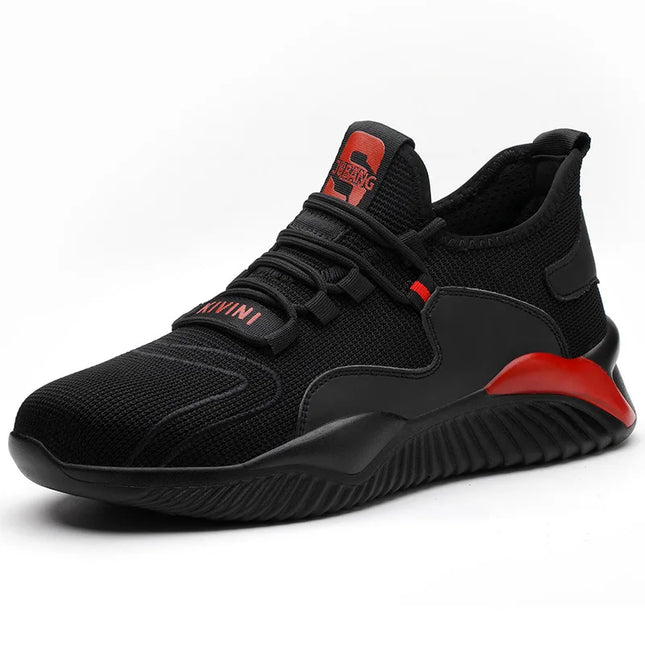 Security Casual Sneakers Men Shoes Work Boots Steel Toe Shoes Anti-smash Anti-puncture Indestructible Shoes Protective Boots-KarWorkwear