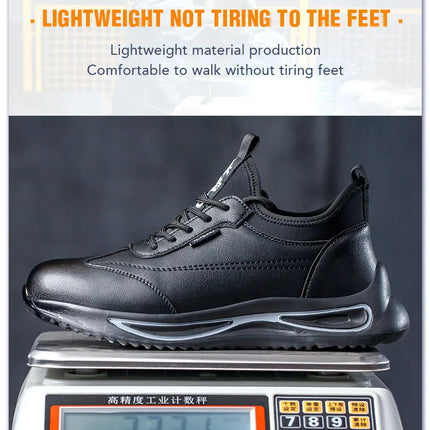 Safety Shoes Men for Work SteelToe Free Shipping Industrial Boots Man Protection for the Feet Smash-Proof Waterproof-KarWorkwear