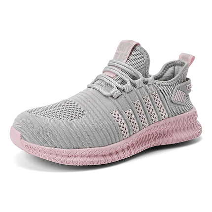 Women's Work Safety Shoes, Anti Impact Steel Toe, Anti Puncture, Wear-resistant Fashion Sports Shoes-KarWorkwear
