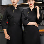 black coat apron / 4XL