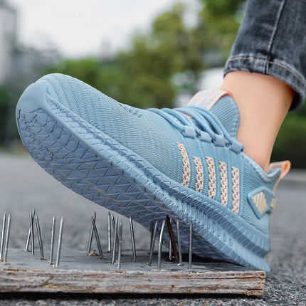 Women's Work Safety Shoes, Anti Impact Steel Toe, Anti Puncture, Wear-resistant Fashion Sports Shoes-KarWorkwear