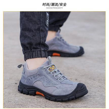 Welding Safety Boots For Men Anti-smashing Construction Work Shoes Puncture Proof Indestructible Composite Toe Safety Work Boots-KarWorkwear