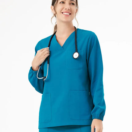 Unisex Medical Scrubs Set New Heat Preservation Thermostatic Fabric Nursing Robe Suit for Winter  Paramedic Coveralls Uniforms