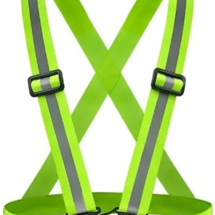 Reflective Safety Vest  - High Visibility Vest Adjustable Straps for Outdoor Jogging, Cycling, Walking and Riding