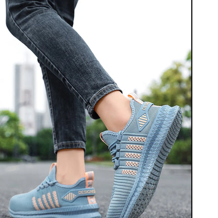 Women's Work Safety Shoes, Anti Impact Steel Toe, Anti Puncture, Wear-resistant Fashion Sports Shoes-KarWorkwear