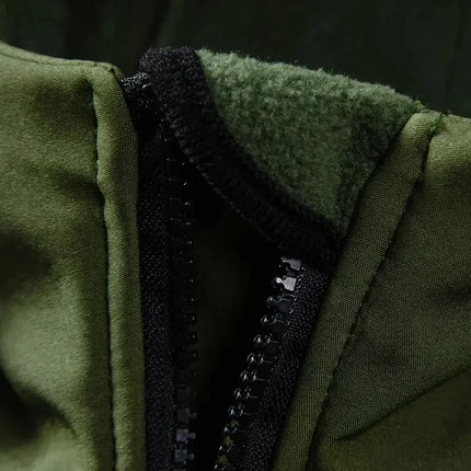 New Autumn WinterTactical Jackets Men Military Soft Shell Waterproof Windproof Hooded Jacket Outdoor Functional Multi-pockets