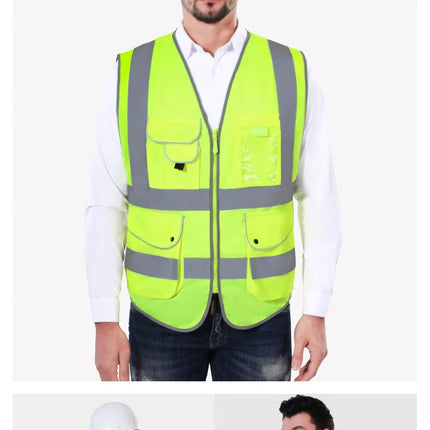 Cycling Jogging Workwear Highlight Vest Night Work Security Running Working Vest