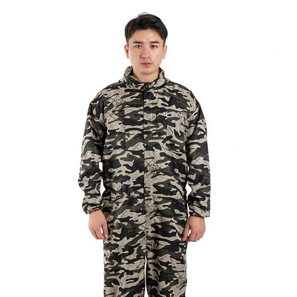 Work Jumpsuit Waterproof Breathable Sweat-absorbing Elastic Cuff Multiple-Pockets Anti-static Men Coveralls Work Uniform For Men-KarWorkwear