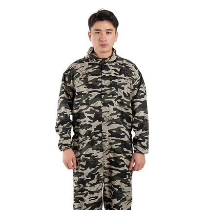 Work Jumpsuit Waterproof Breathable Sweat-absorbing Elastic Cuff Multiple-Pockets Anti-static Men Coveralls Work Uniform For Men-KarWorkwear
