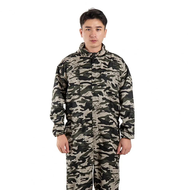 Work Jumpsuit Waterproof Breathable Sweat-absorbing Elastic Cuff Multiple-Pockets Anti-static Men Coveralls Work Uniform For Men-KarWorkwear