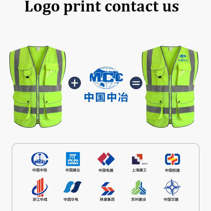Cycling Jogging Workwear Highlight Vest Night Work Security Running Working Vest