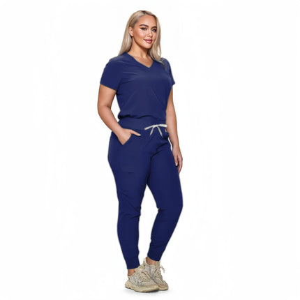 Hospital Nurse Uniforms Comfortable Medical  Jogger Stylish Scrub Suits New Design Hospital Women Nurse Tops and Pants Scrub Set