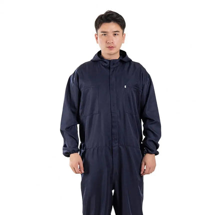 Work Jumpsuit Waterproof Breathable Sweat-absorbing Elastic Cuff Multiple-Pockets Anti-static Men Coveralls Work Uniform For Men-KarWorkwear