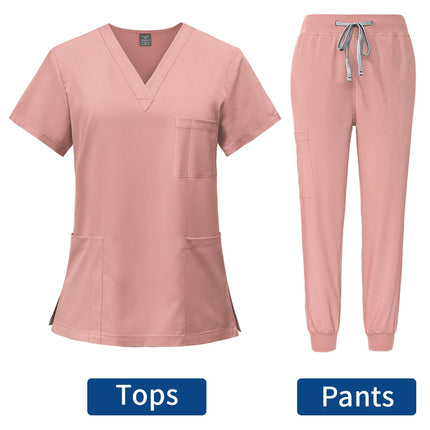 Wholesale Pet Veterinary Scrubs Women Uniforms Hosipital Nurse Work Suits Dental Clinic Nursing Costume Health Service Workwear-KarWorkwear