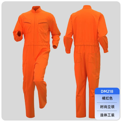 Autumn Worker One-piece Jumpsuit Overall Long Sleeve Factory Workshop Mechanical Auto Repairmen Painter Working Uniform Coverall