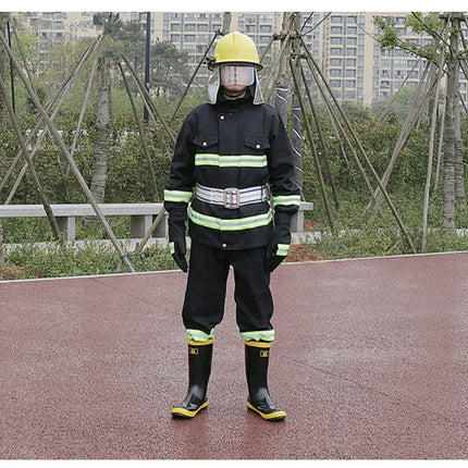 Professional firefighter uniform fire resistant suits fireproof racing suit Fireman Garments-KarWorkwear